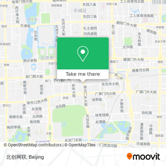 北创网联 map