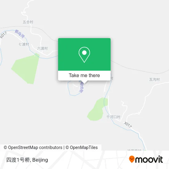 四渡1号桥 map