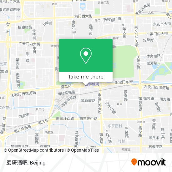 磨研酒吧 map
