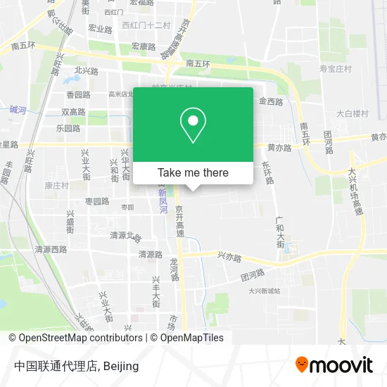 中国联通代理店 map