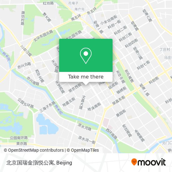 北京国瑞金嵿悦公寓 map