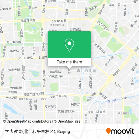 学大教育(北京和平里校区) map