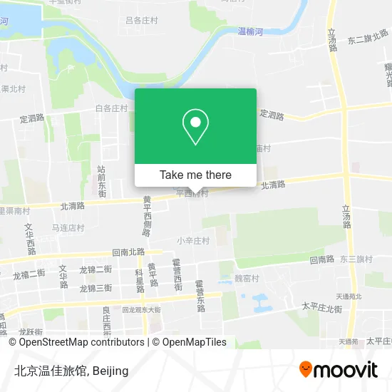 北京温佳旅馆 map
