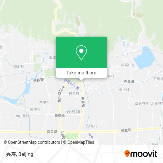 兴寿 map