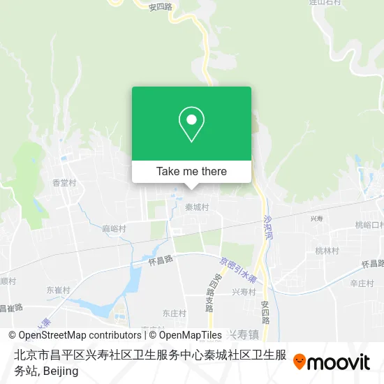 北京市昌平区兴寿社区卫生服务中心秦城社区卫生服务站 map