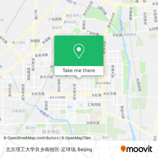 北京理工大学良乡南校区-足球场 map