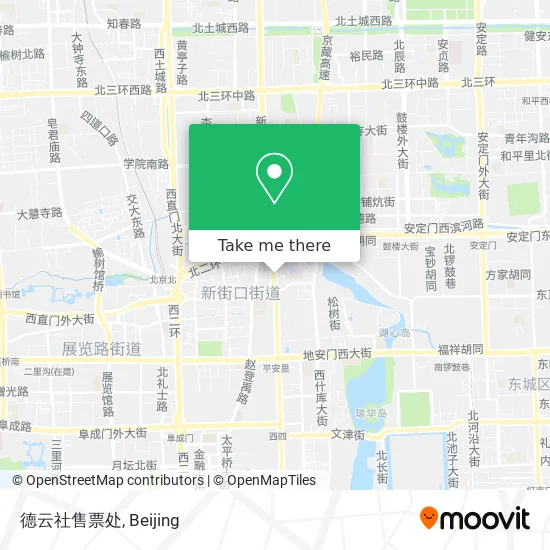 德云社售票处 map