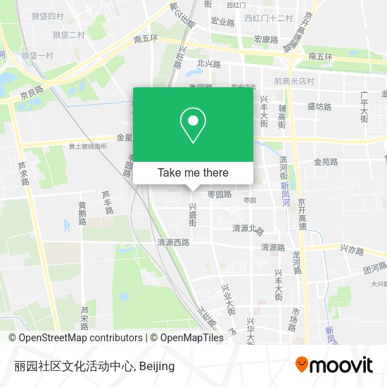 丽园社区文化活动中心 map