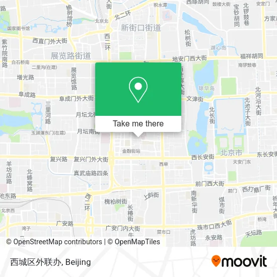 西城区外联办 map