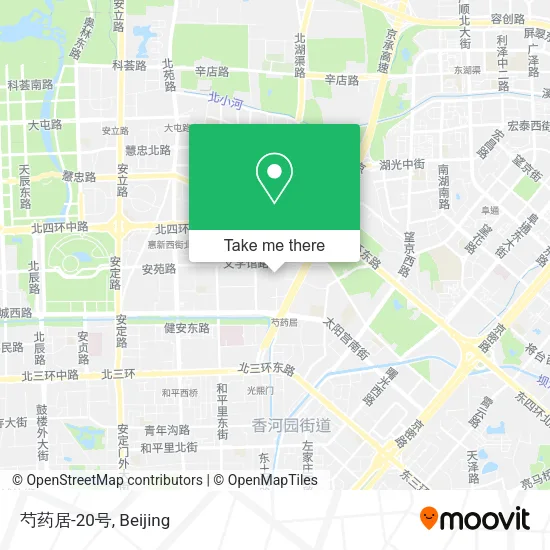 芍药居-20号 map