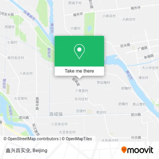 鑫兴昌实业 map