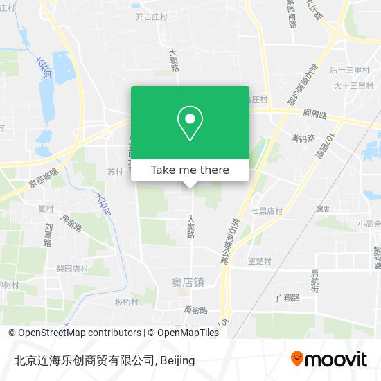 北京连海乐创商贸有限公司 map