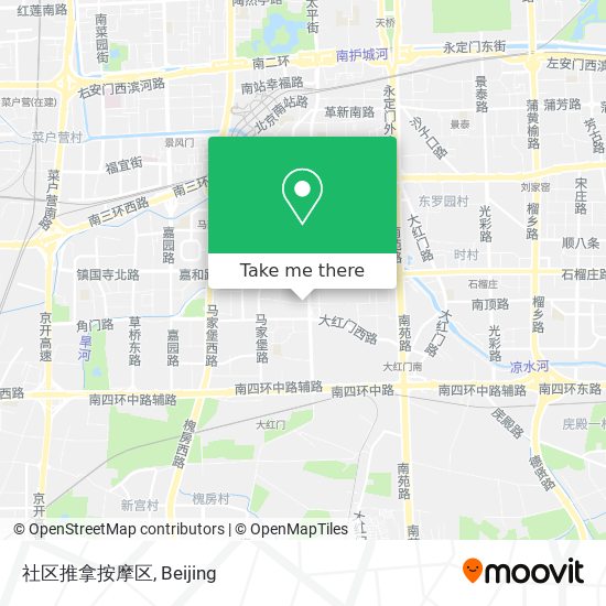社区推拿按摩区 map