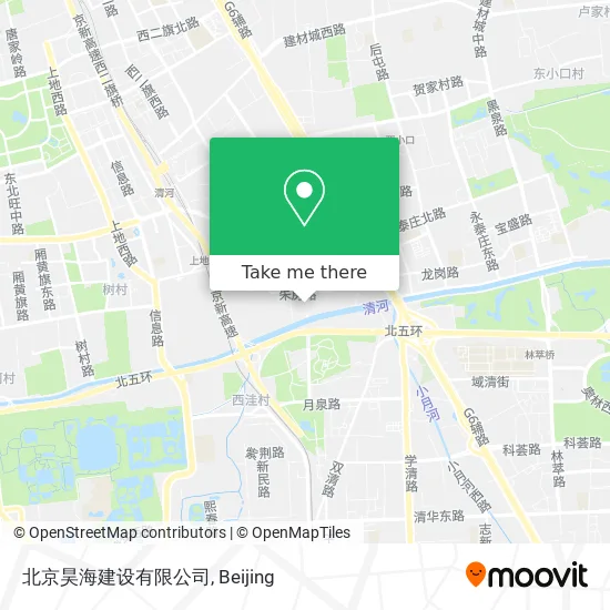 北京昊海建设有限公司 map