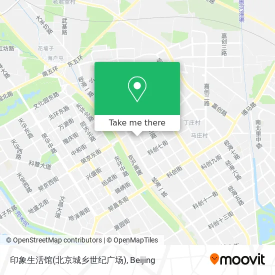 印象生活馆(北京城乡世纪广场) map