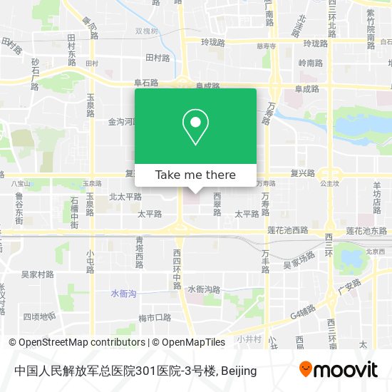 中国人民解放军总医院301医院-3号楼 map