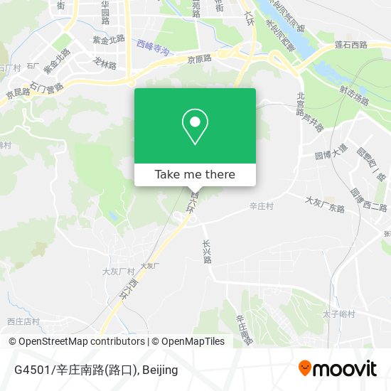 G4501/辛庄南路(路口) map