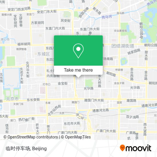 临时停车场 map