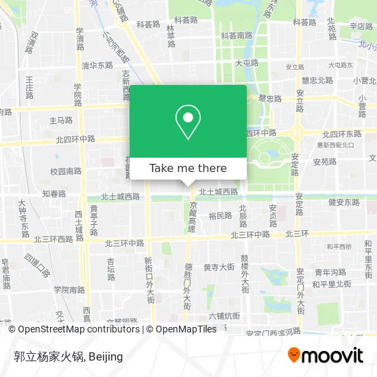 郭立杨家火锅 map