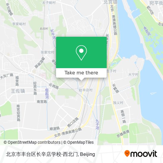 北京市丰台区长辛店学校-西北门 map