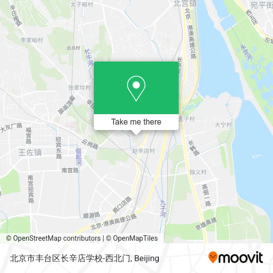 北京市丰台区长辛店学校-西北门 map