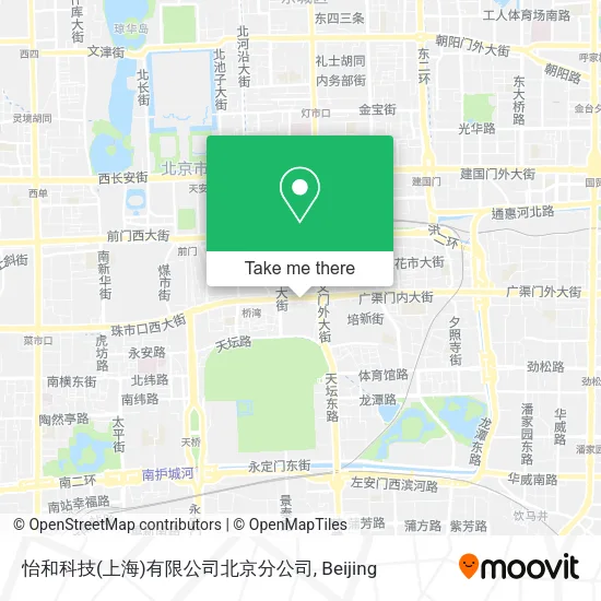 怡和科技(上海)有限公司北京分公司 map