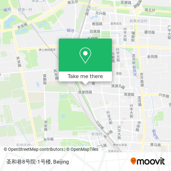 圣和巷8号院-1号楼 map