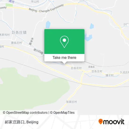郝家庄路口 map