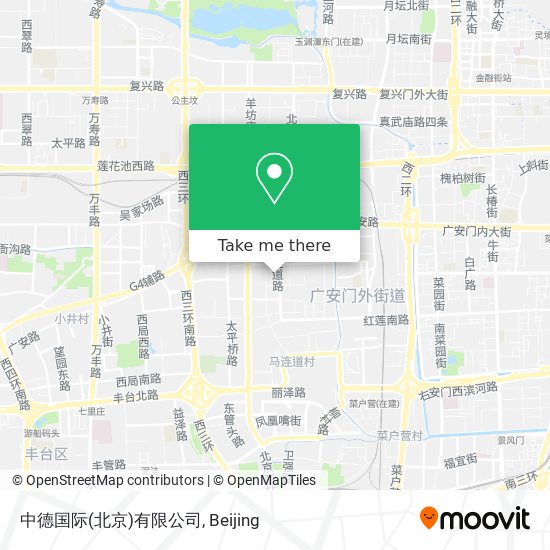 中德国际(北京)有限公司 map