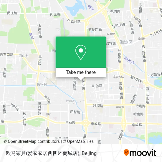欧马家具(爱家家居西四环商城店) map