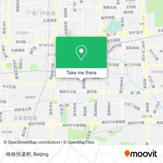 格格快递柜 map