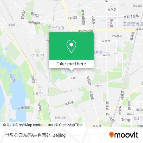 世界公园东码头-售票处 map