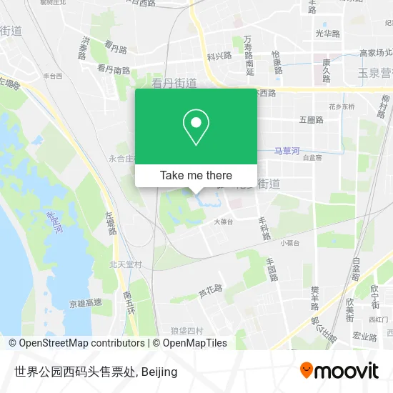 世界公园西码头售票处 map