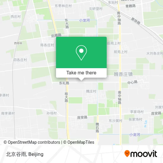 北京谷雨 map