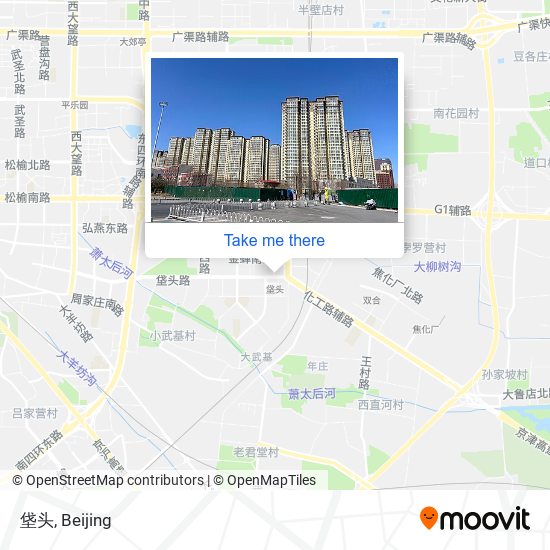 垡头 map