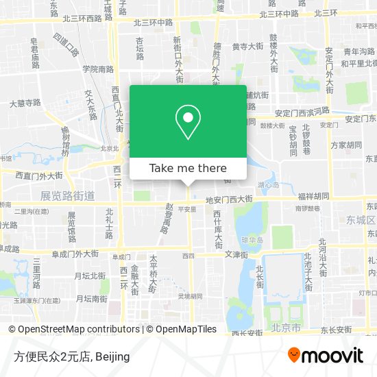 方便民众2元店 map