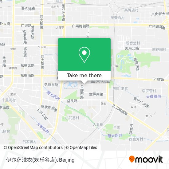 伊尔萨洗衣(欢乐谷店) map