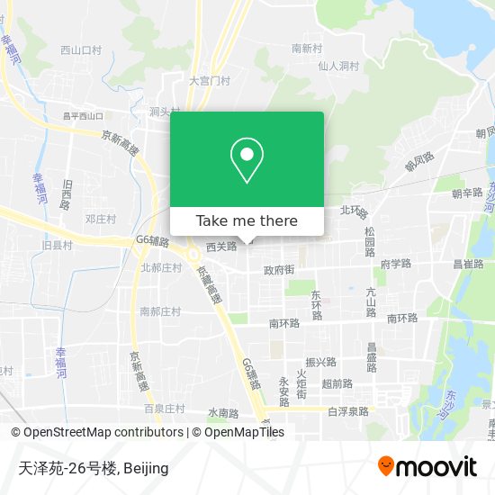 天泽苑-26号楼 map