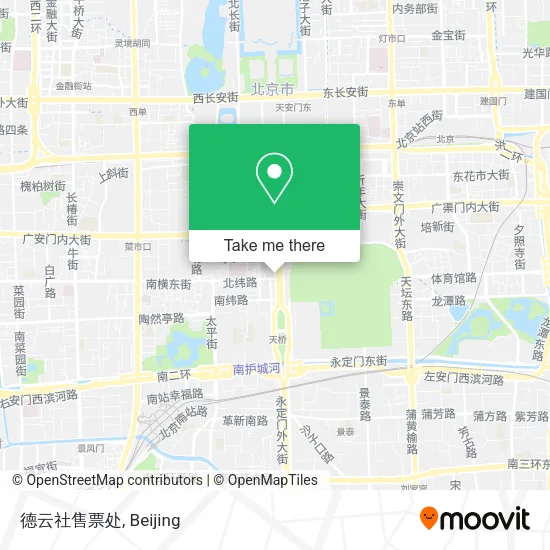 德云社售票处 map