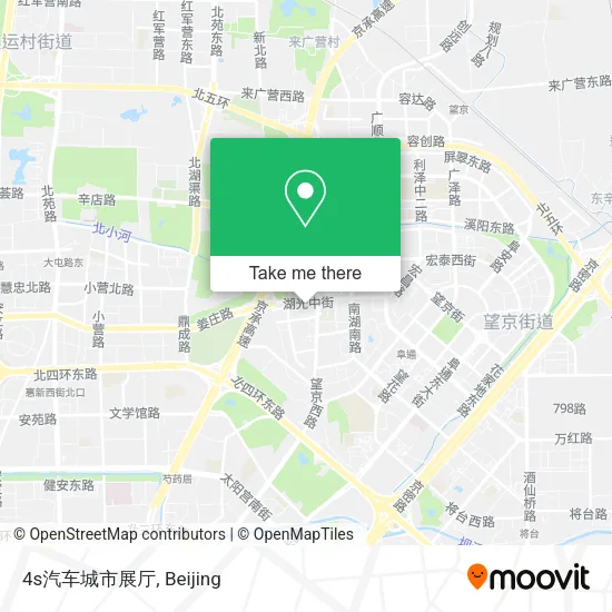4s汽车城市展厅 map