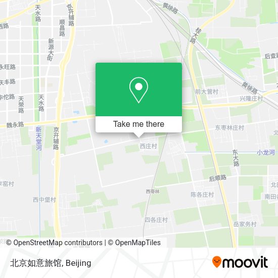 北京如意旅馆 map