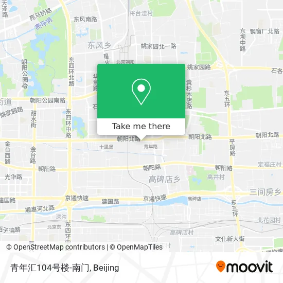 青年汇104号楼-南门 map