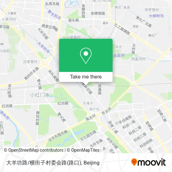 大羊坊路/横街子村委会路(路口) map