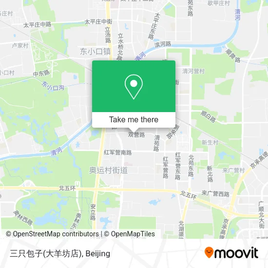 三只包子(大羊坊店) map