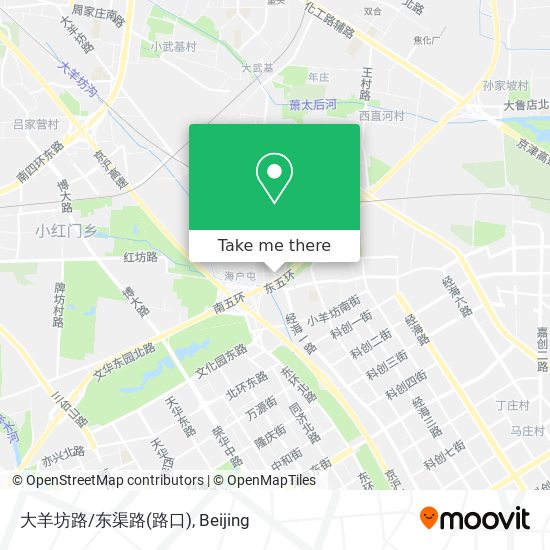 大羊坊路/东渠路(路口) map