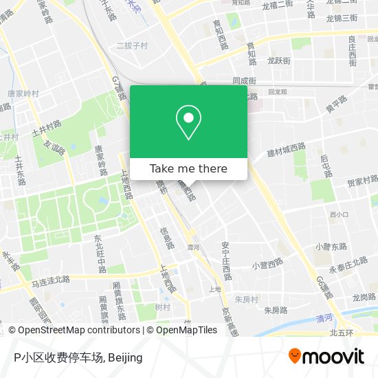 P小区收费停车场 map