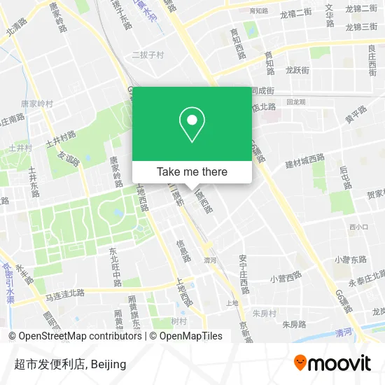 超市发便利店 map