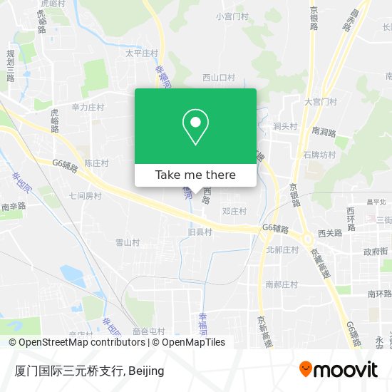 厦门国际三元桥支行 map