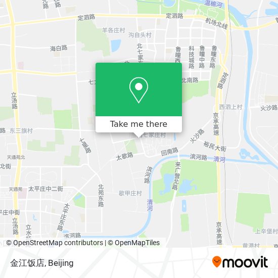 金江饭店 map