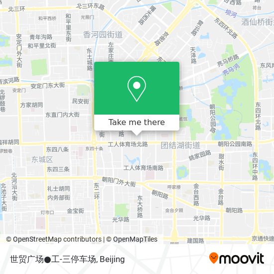 世贸广场●工-三停车场 map